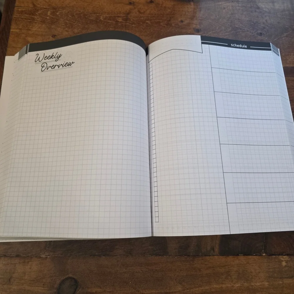 Homeschool Lesson Planning Notebook‎ - 12 Month 52 Week Undated Planner